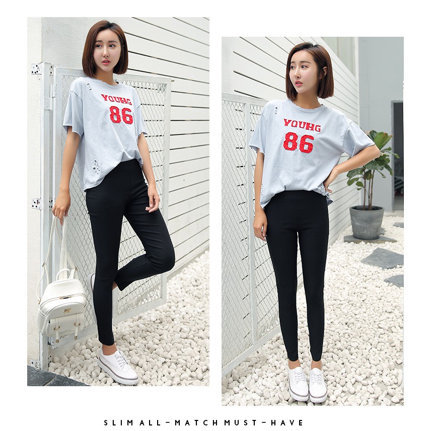 [Mã FADI5K245 giảm 5K đơn bất kì] QUẦN LEGGING DÁNG CỘC TRẺ TRUNG MẶC ĐI LÀM ĐI CHƠI NIGA 451