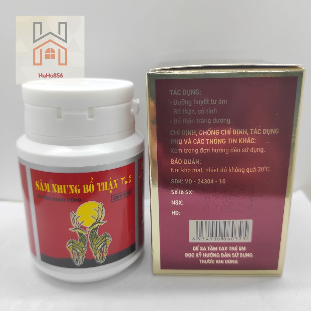 Sâm nhung bổ thận TW3