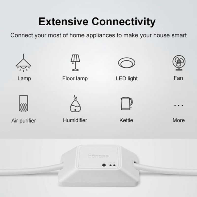So-noff Basic R3 DIY WiFi Smart Switch Home Light Controller for Alexa | BigBuy360 - bigbuy360.vn