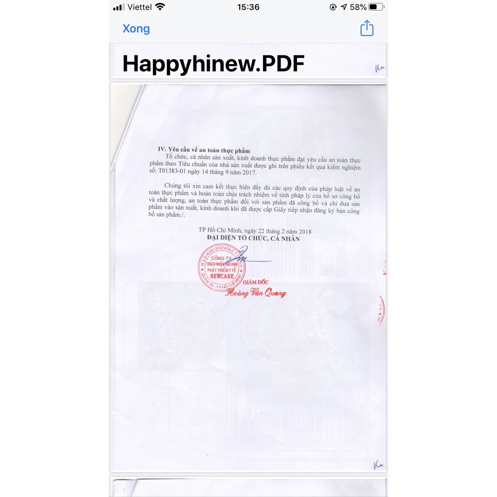 HAPPY HINEW - uống bổ sung vitamin và khoáng chất HỘP 30 VIÊN