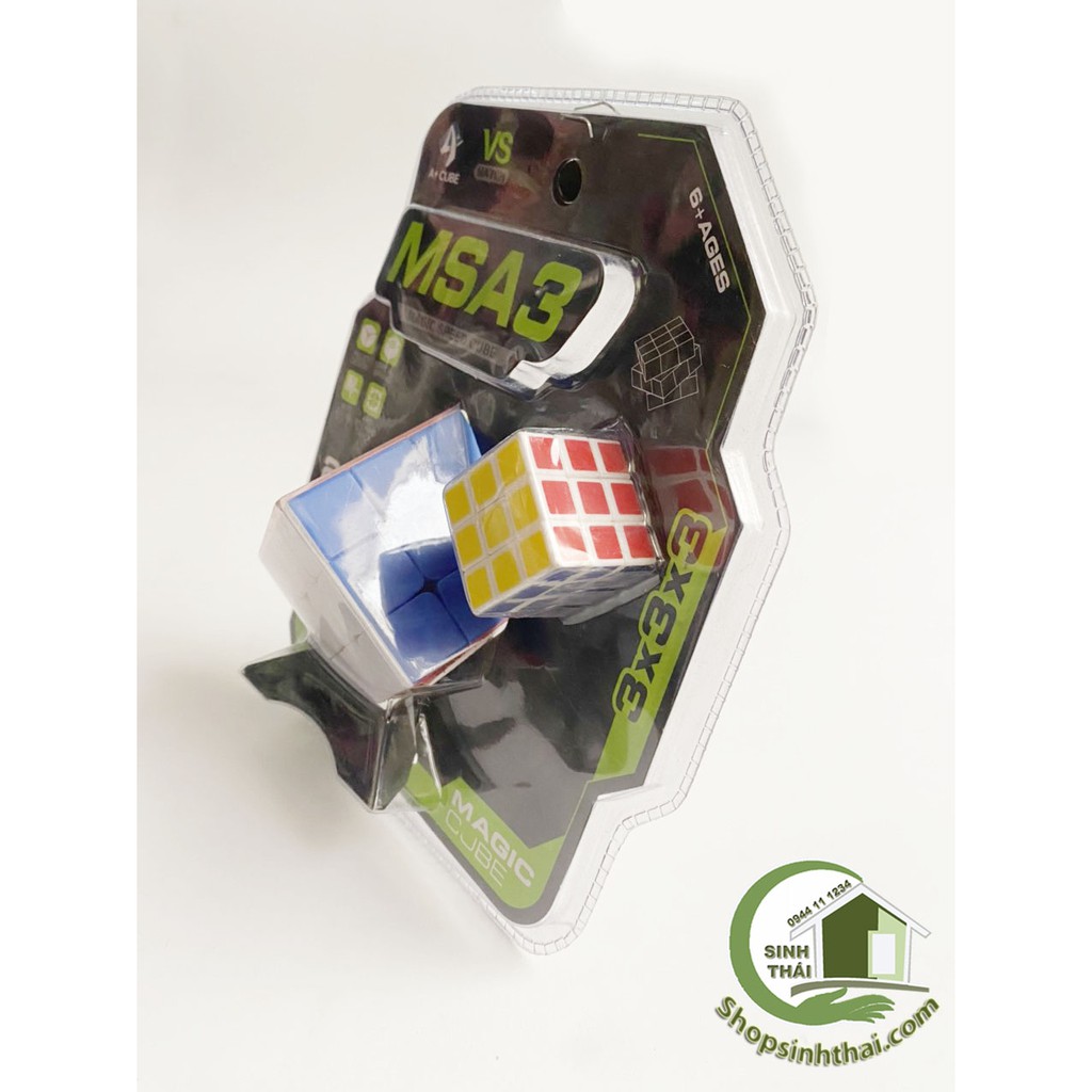 Vỉ hai cục rubik to nhỏ 3 x3 x 3