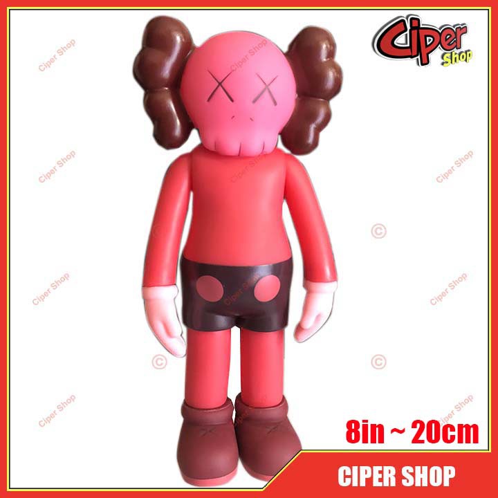 Mô hình Kaws 8in - 20cm - Đỏ - Figure Mand Kaws