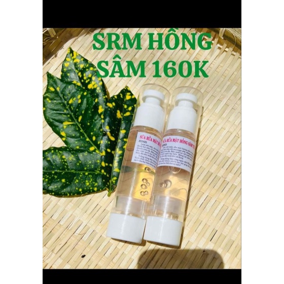 SỬA RỬA MẶT HỒNG SÂM