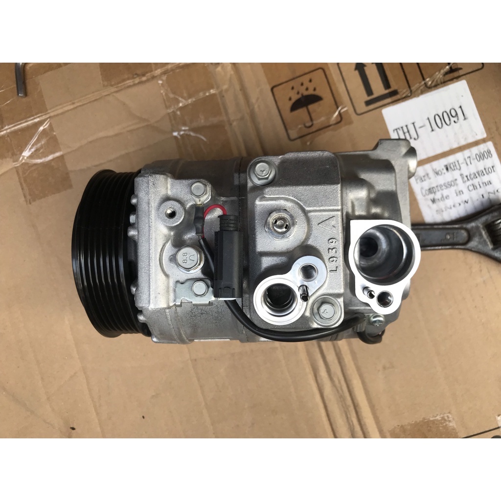 Lốc (block,máy nén) điều hòa ô tô Mercedes Benz (Mec) C180 - C200 ( ốc nhỏ ) Hàng Denso Nhật Bản