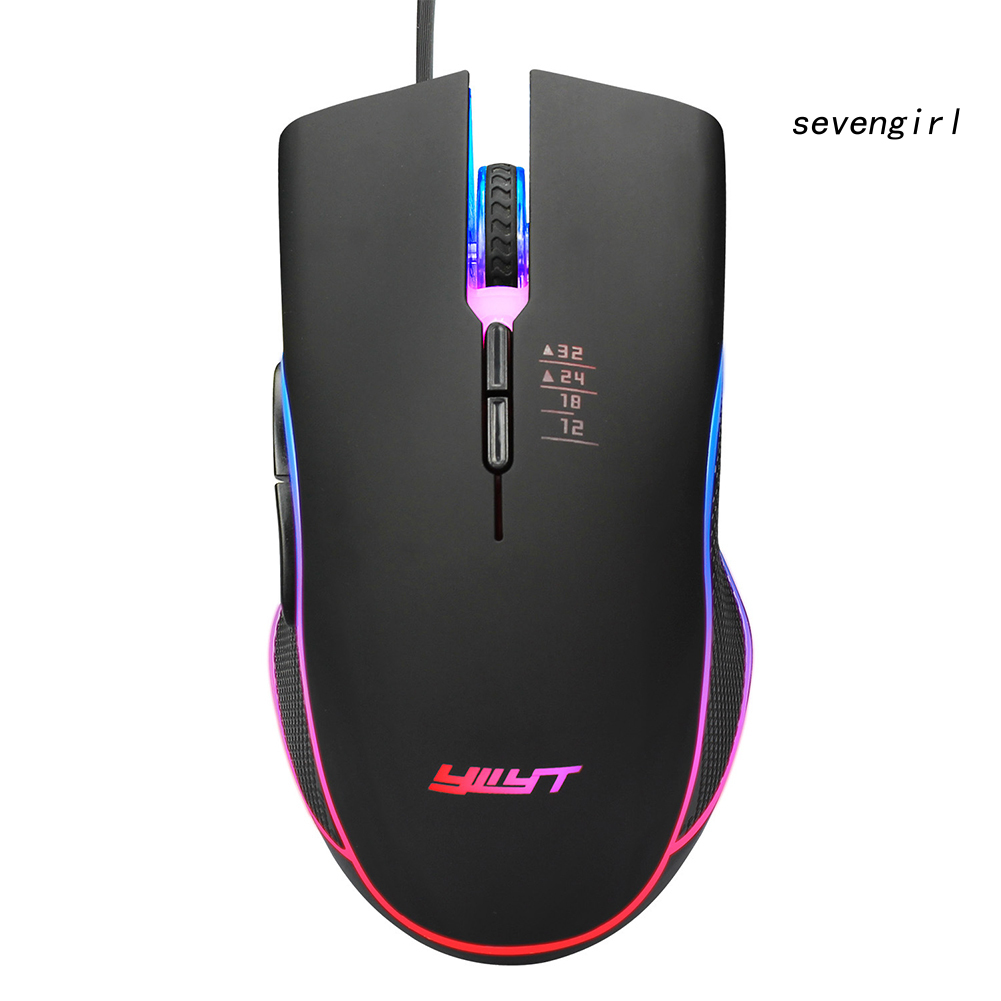 Chuột Chơi Game Có Đèn Led Nhiều Màu 3200dpi | BigBuy360 - bigbuy360.vn