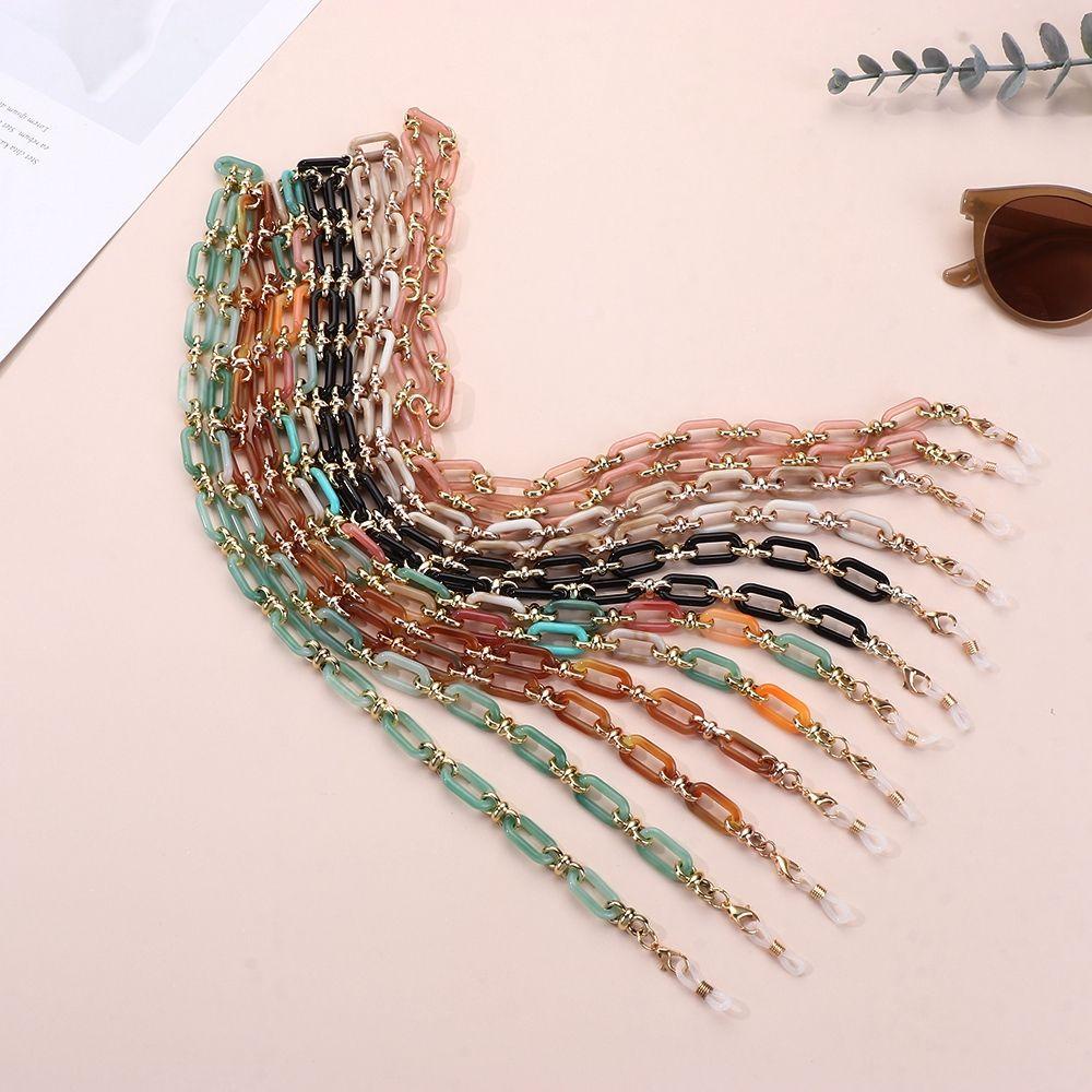 MXGOODS Dây Đeo Mắt Kính Bằng Kim Loại Chống Trượt Tiện Dụng Cho Nữ