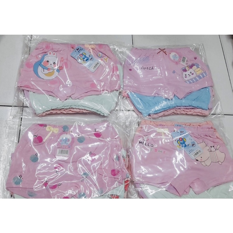 Quần chíp/ quần xì đùi cotton lạnh cho bé 8 - 38kg