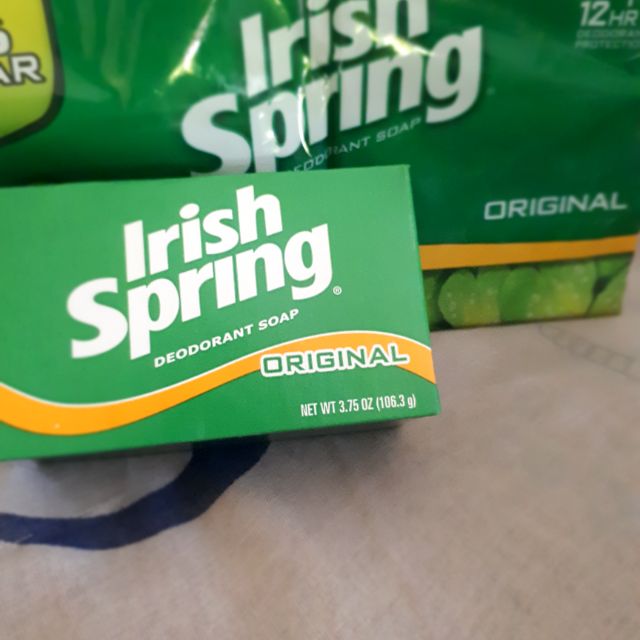 XÀ BÔNG IRISH SPRING , có lốc 6 cục và lốc 20 cục, nhập khẩu từ Mỹ