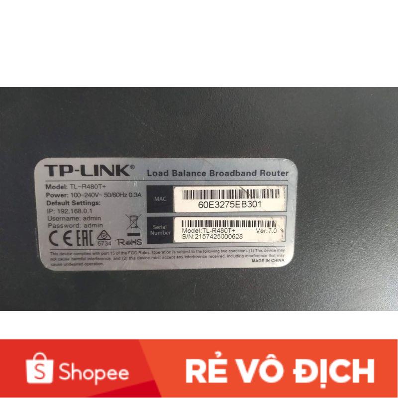 Modem cân bằng tải, cộng băng thông Tp Link 480T+