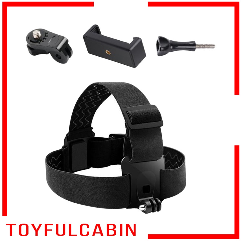 Dây Đeo Đầu Có Thể Điều Chỉnh Cho Điện Thoại / Máy Ảnh Thể Thao