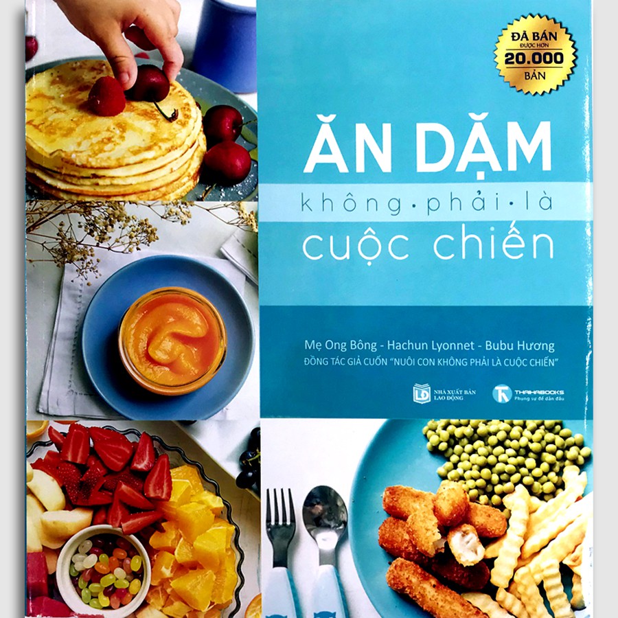 Sách - Ăn dặm không phải là cuộc chiến + Đọc vị mọi vấn đề của trẻ  - Combo 2 quyển, lẻ tuỳ chọn