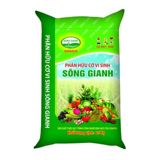 5kg phân bón hữu cơ vi sinh sông gianh