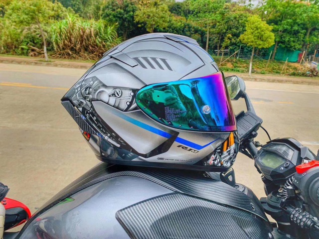Kính màu nón fullface Shoei X14, X-Spirit 3, Z7
