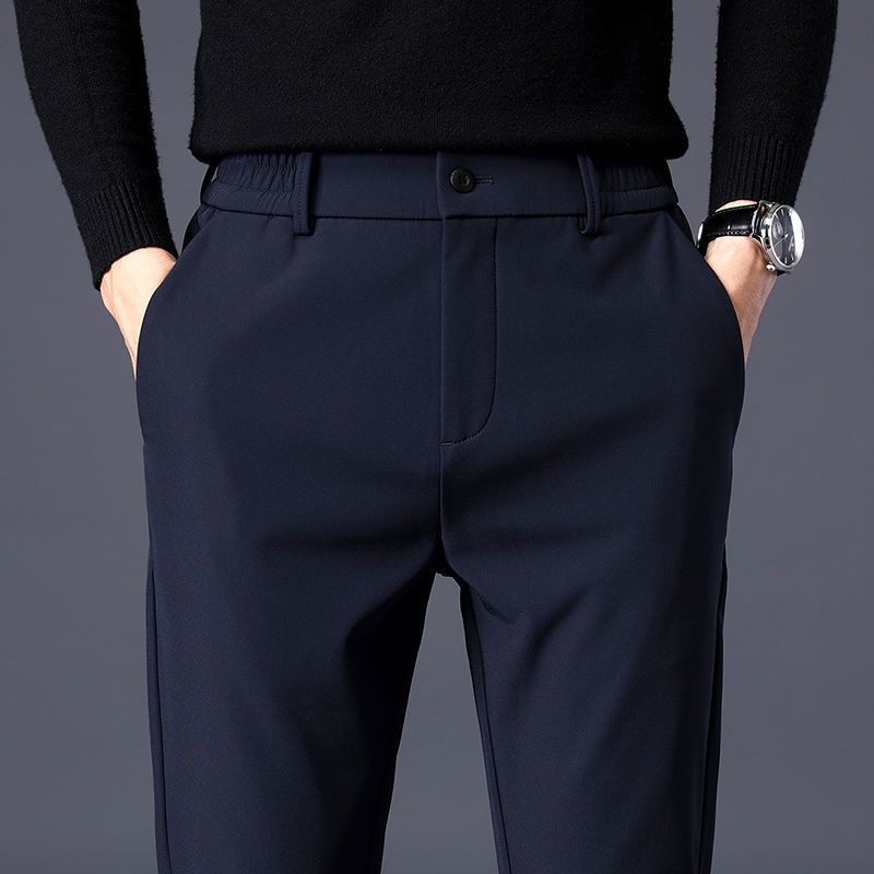Quần Âu Nam Cao Cấp Lưng Chun Big Size Phong Cách Lịch Lãm Phối Được Mọi Loại Đồ