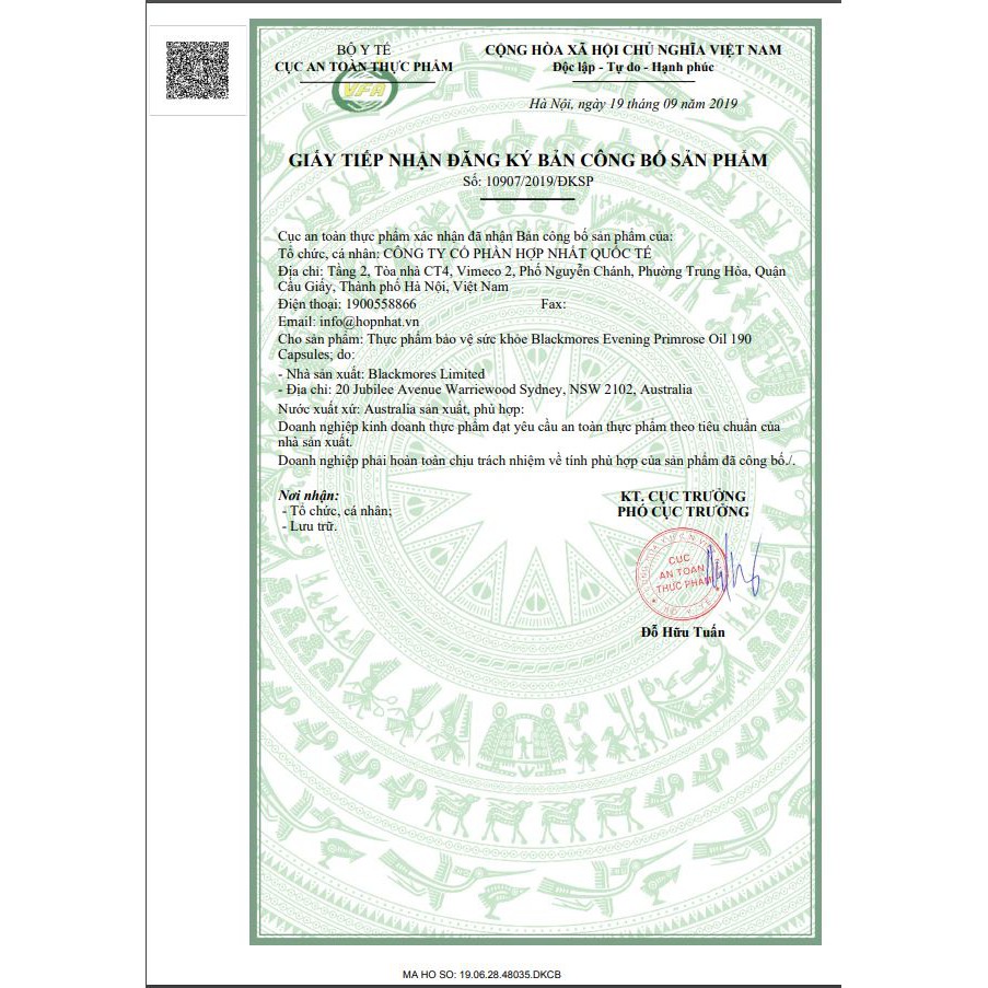 Tinh dầu hoa anh thảo Blackmores 190 viên Úc (mẫu mới) | BigBuy360 - bigbuy360.vn