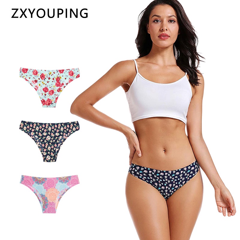 AOFEIQIKE Quần lót nữ không đường may size XS-L 12 màu tuỳ chọn