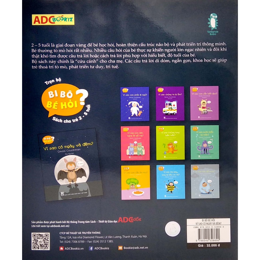Sách Bi Bô Bé Hỏi? - Vì Sao Có Ngày Và Đêm?
