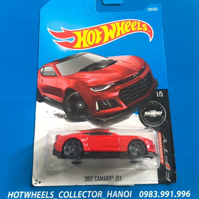 Xe Hot Wheels - 2017 Camaro ZL1 Đỏ