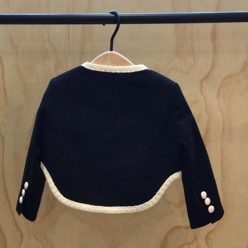 Bộ Áo Cardigan Tay Dài + Chân Váy Thời Trang Mùa Thu 2022 Phong Cách Hàn Quốc Mới Cho Bé Gái