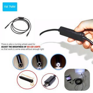 (CÓ SHIP HỎA TỐC) CAMERA NỘI SOI PHÁT WIFI HD 8MM DÀI 1M