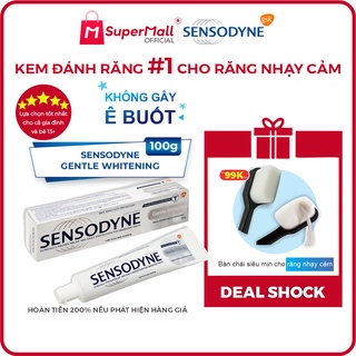 Kem đánh răng Sensodyne Gentle Whitening 100G - Made in Thailan
