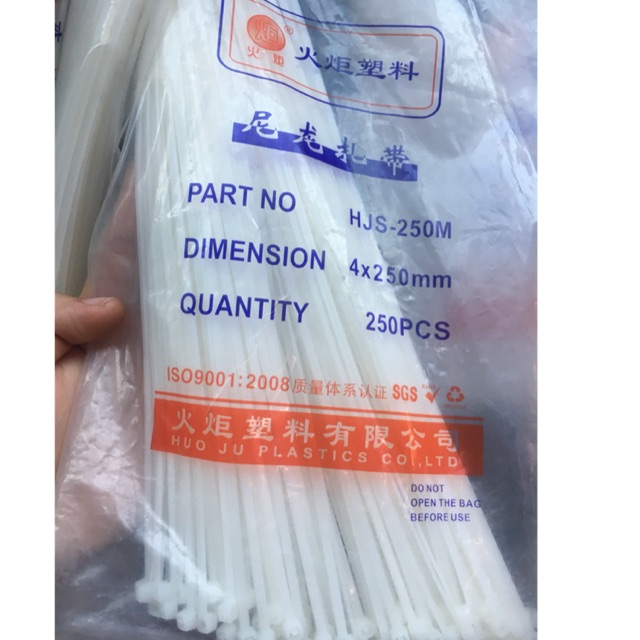 Dây Thít loại 4x250mm (250c/túi)