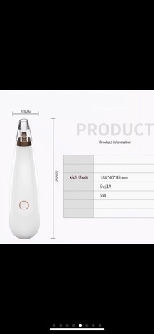 MÁY HÚT MỤN LOẠI LỚN
