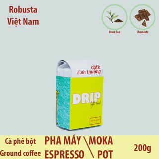 Pha Espresso / Cà phê Bột - 200g | mi-li-gam roastery #miligam cà phê rang xay pha máy espresso, pha máy văn phòng, moka