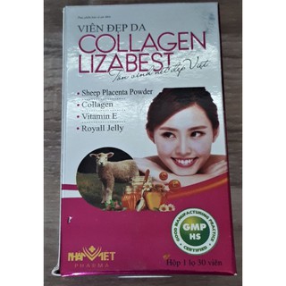 THỰC PHẨM CHỨC NĂNG COLLAGEN LIZABEST – NHẬT VIỆT PHARMA – BỔ SUNG COLLAGEN