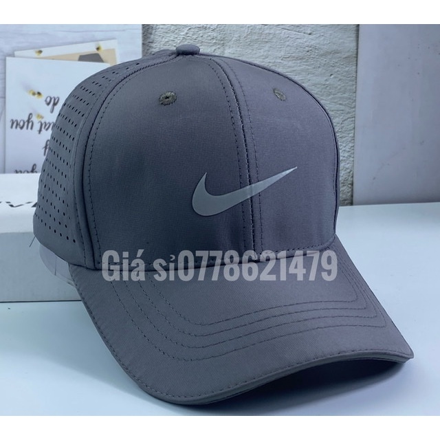 nón lưỡi trai thể thao - mũ kết dù lổ Nai phát sáng đậm chất thời trang
