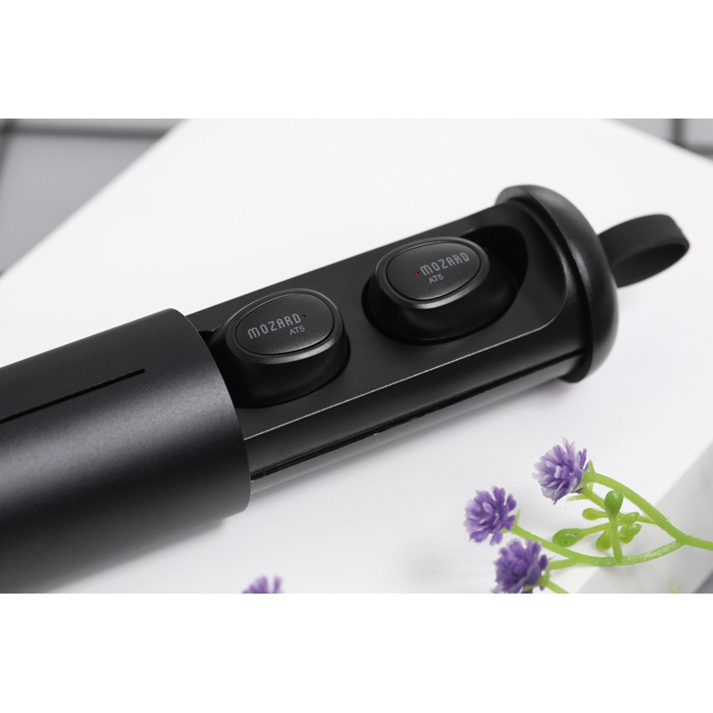 Tai nghe Bluetooth True Wireless Mozard AT5 Đen