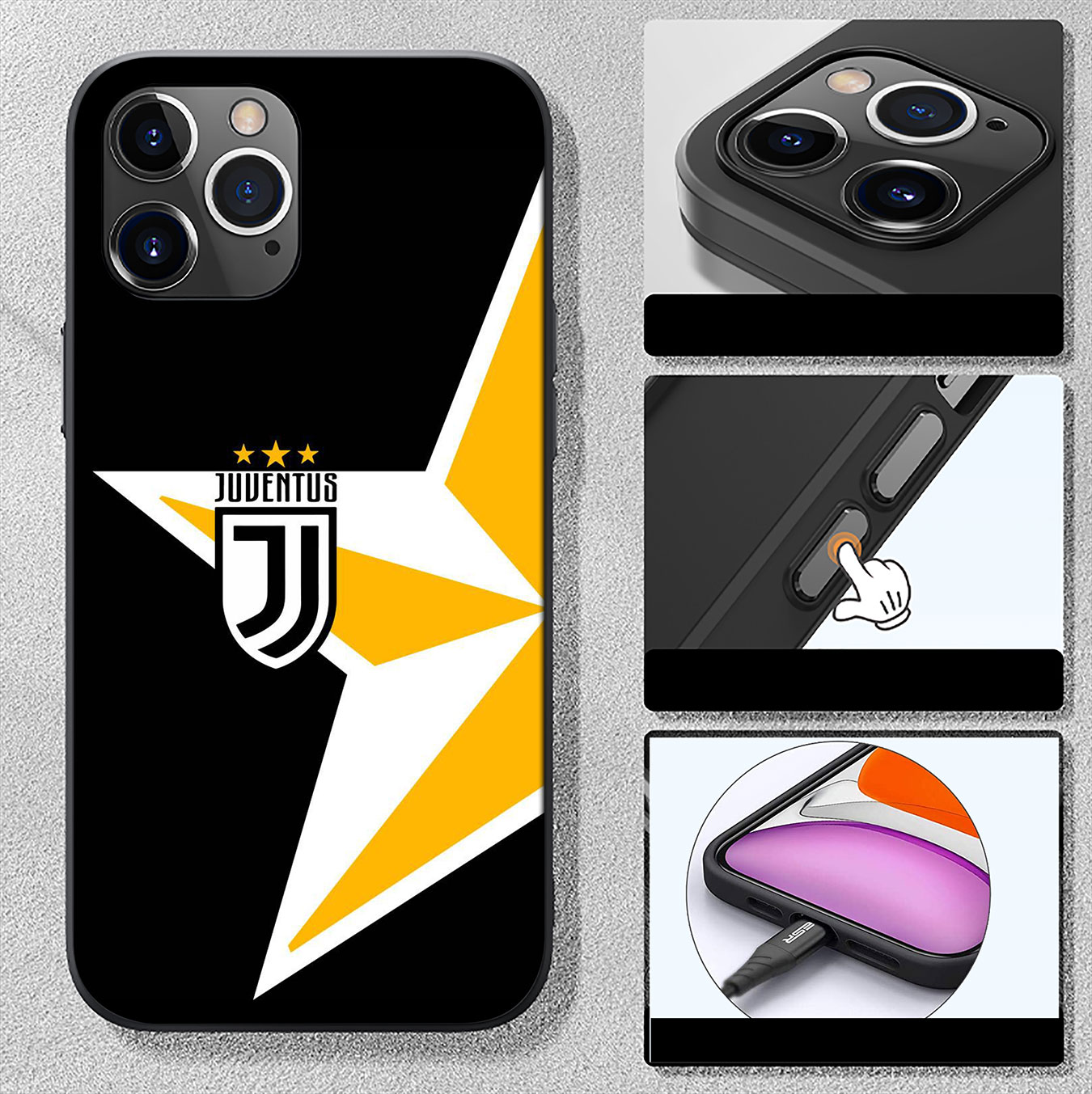 Ốp Điện Thoại Silicon Mềm Hình Logo Juventus K28 Cho Oppo Realme C17 C15 C12 X3 Xt X2 X7 7 7i Narzo 20 Pro Realme7i Realmec12