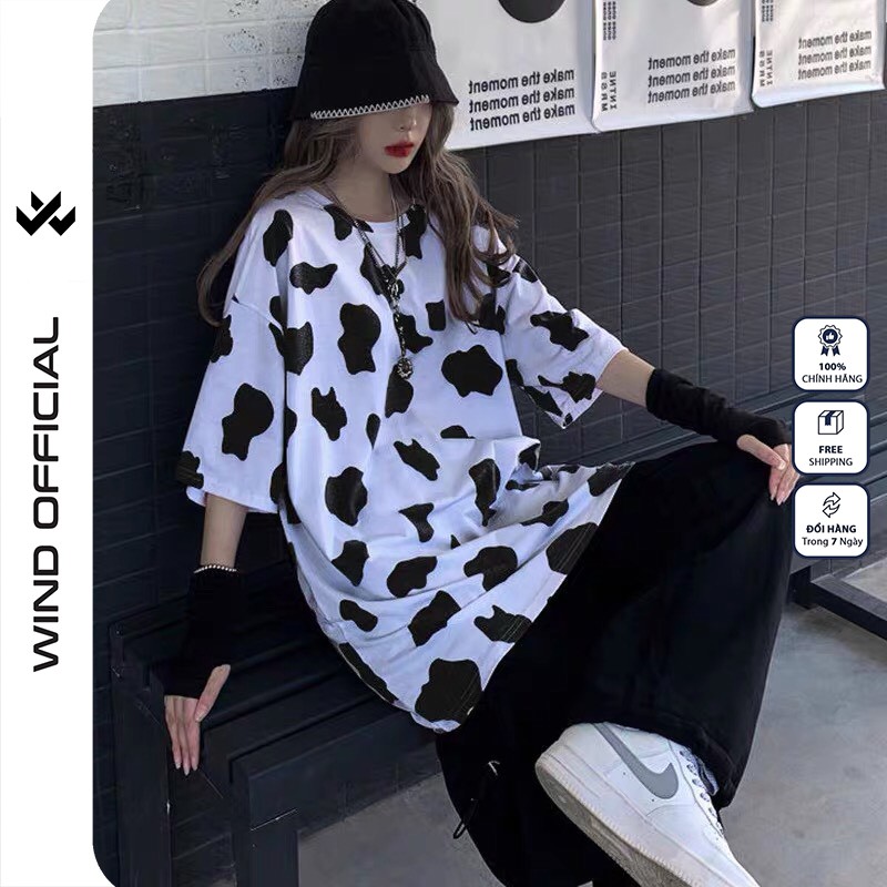 Áo thun tay lỡ Unisex W WIND form rộng nam nữ Ngẫu Nhiên thử sự may mắn oversize ulzzang | BigBuy360 - bigbuy360.vn