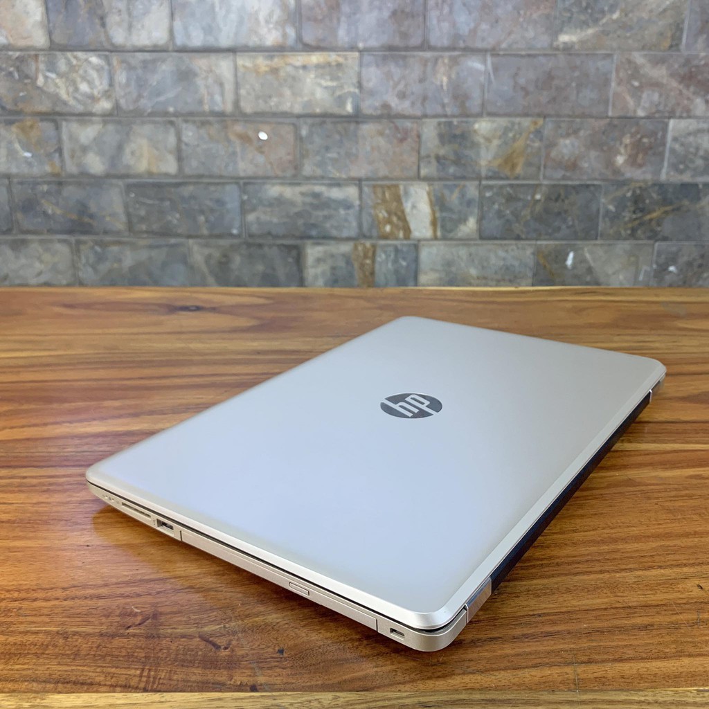 Laptop HP 15 i7-7500u RAM8G SSD128G+HDD1TB 15.6inch FULL HD vga rời màu gold | BigBuy360 - bigbuy360.vn