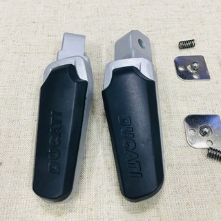 CẶP GÁC CHÂN SAU TRANG TRÍ XE MÁY DUCATI CAO CẤP ZIN