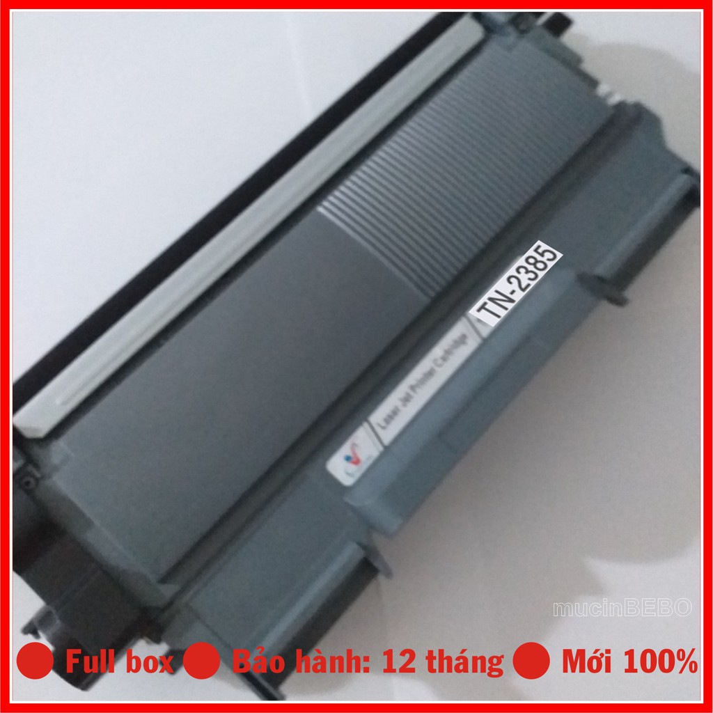 Cụm mực TN2385-TN2350 máy in Brother HL L2320D, L2321D, L2366D, L2365D, DCP L2520D, L2500D, MFC L2701D, L2700D, …[BEBO]