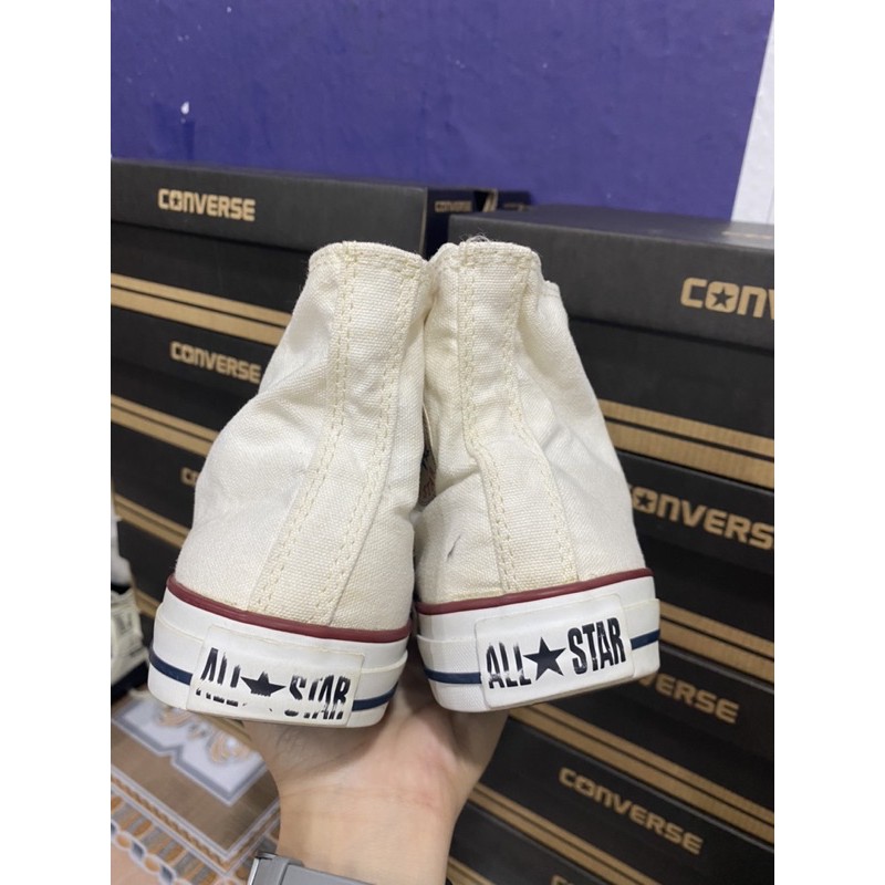 [SALE] Giày ConversTrắng Kem Size Nữ size 37.5 Full box(Real 100%/2hand)