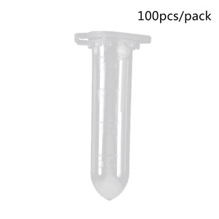 [Hàng mới về] Bộ 100 ống ly tâm bằng nhựa chất lượng cao 2ml
