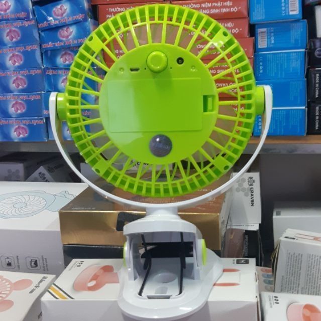 Quạt Sạc Kẹp WEIDASI WD-225