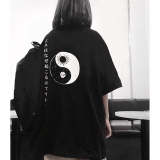 Áo Thun Bát Quái Đen (unisex)