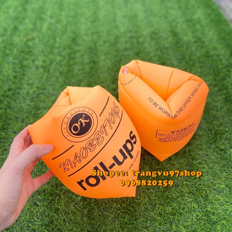 Phao tay dùng được cho cả trẻ em và người lớn