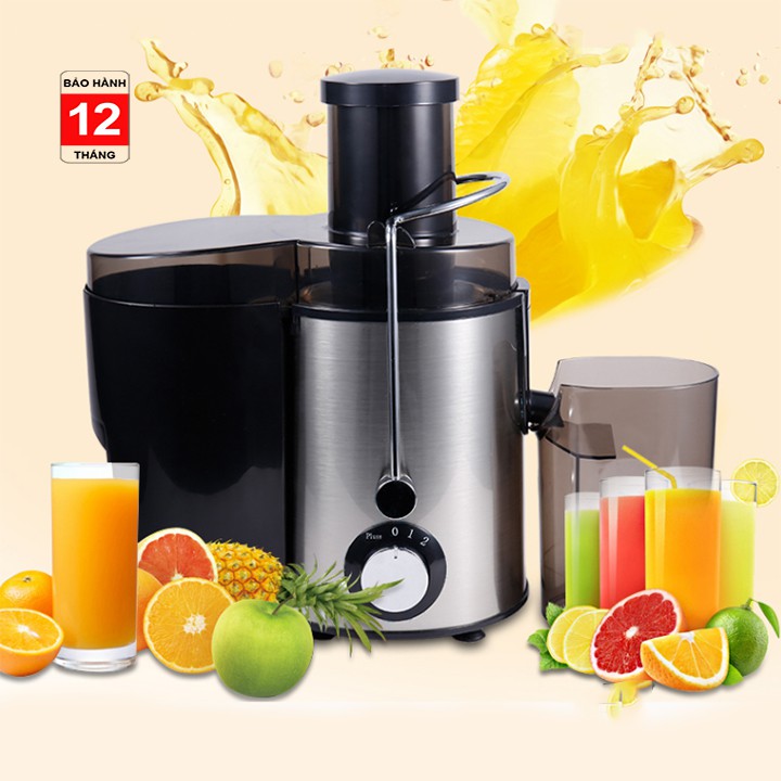 [Mã ELHA22 giảm 5% đơn 300K] Máy ép hoa quả JUICER - Máy ép trái cây, rau củ 600W 2 Tốc Độ Siêu bền