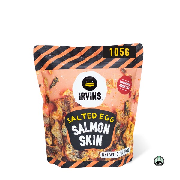 Da cá hồi trứng muối IRVINS - Salted Egg Salmon Skin