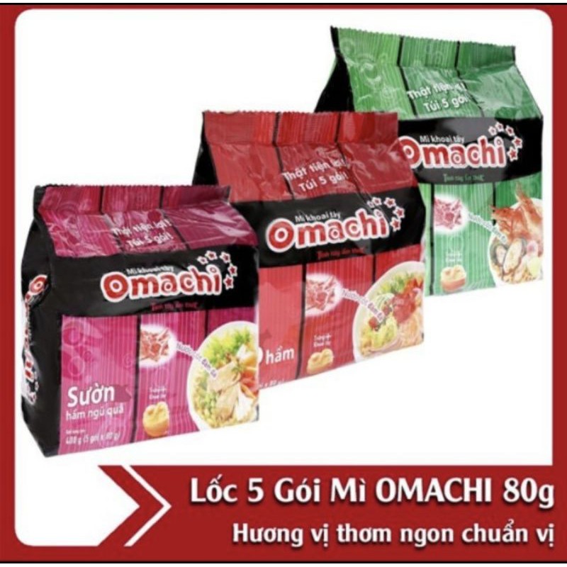 5 gói mỳ omachi