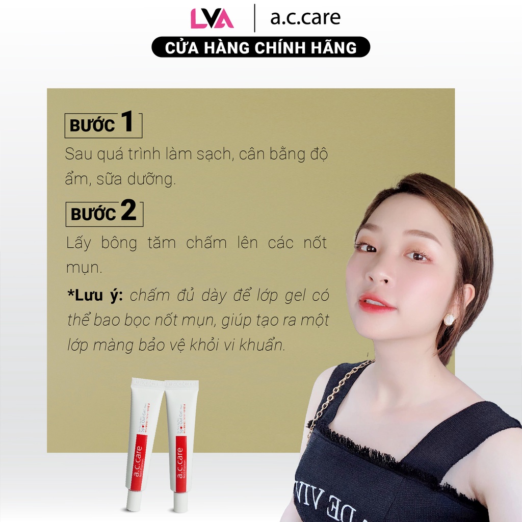 [DATE T5/2023] Spot chấm mụn từ nọc ong AC Care Bee's Premium Spot Out Gel 15ml