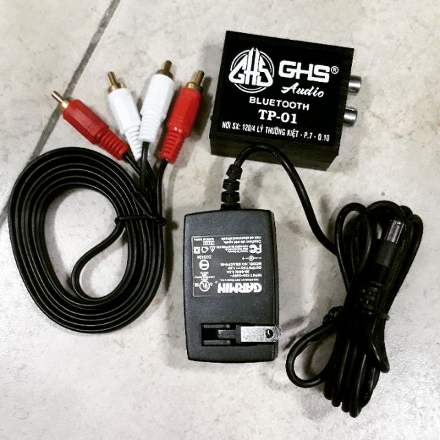 Bộ thu Bluetooth GHS TP-01, kết nối Điện thoại và dàn âm thanh Bluetooth 4.0, Xa 30 mét