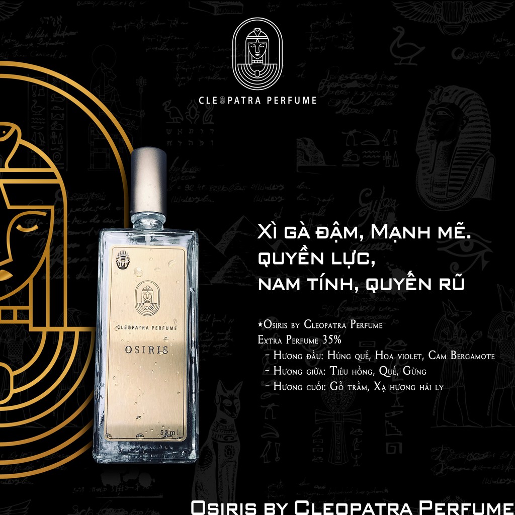 Nước hoa Osiris 50ml by Cleopatra Perfume