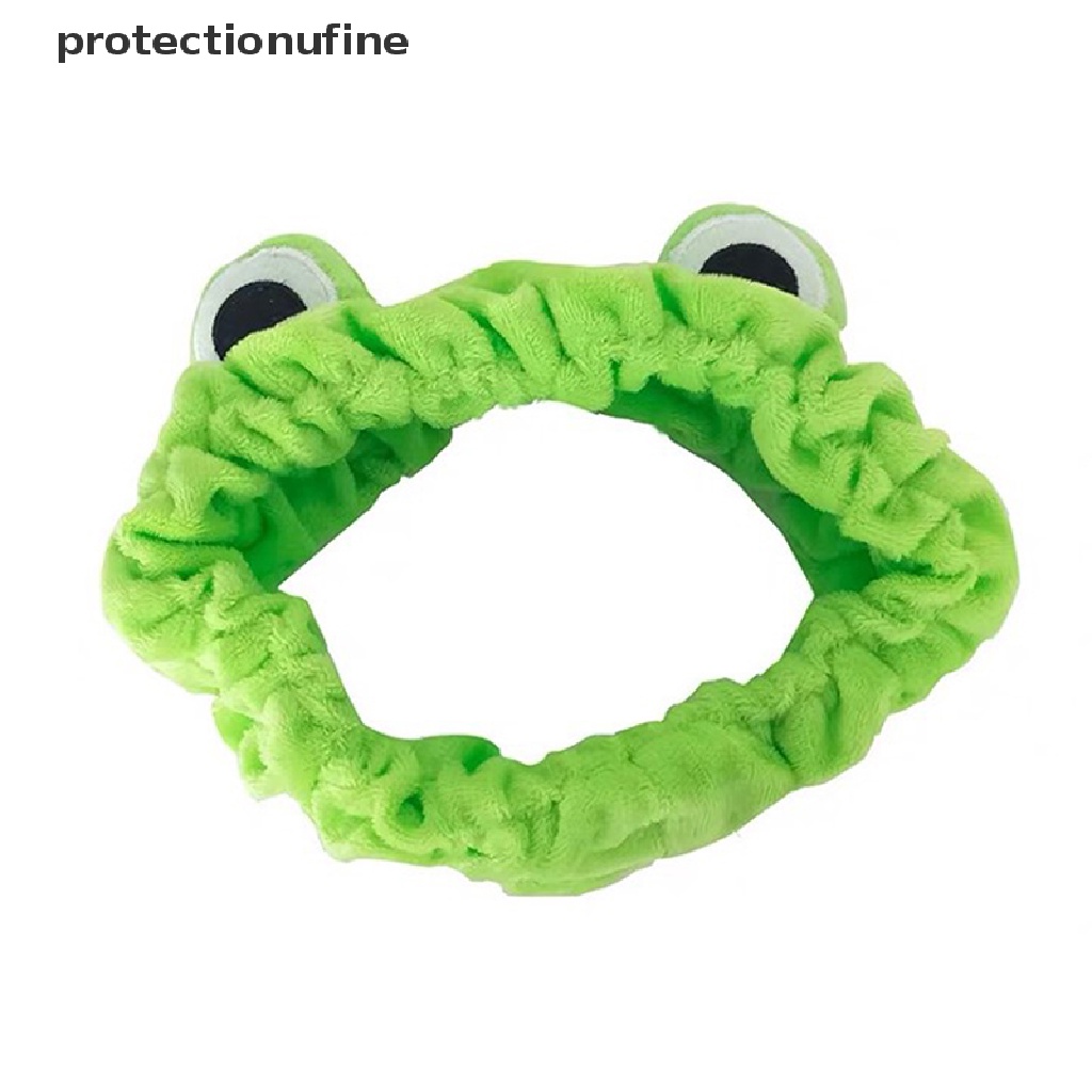 1 Băng Đô Trang Điểm Co Giãn Hình Ếch Vui Nhộn Dễ Thương PR3VN