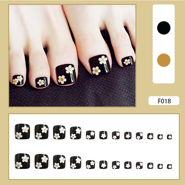 Móng Chân Giả Ngọt Ngào F014-F038