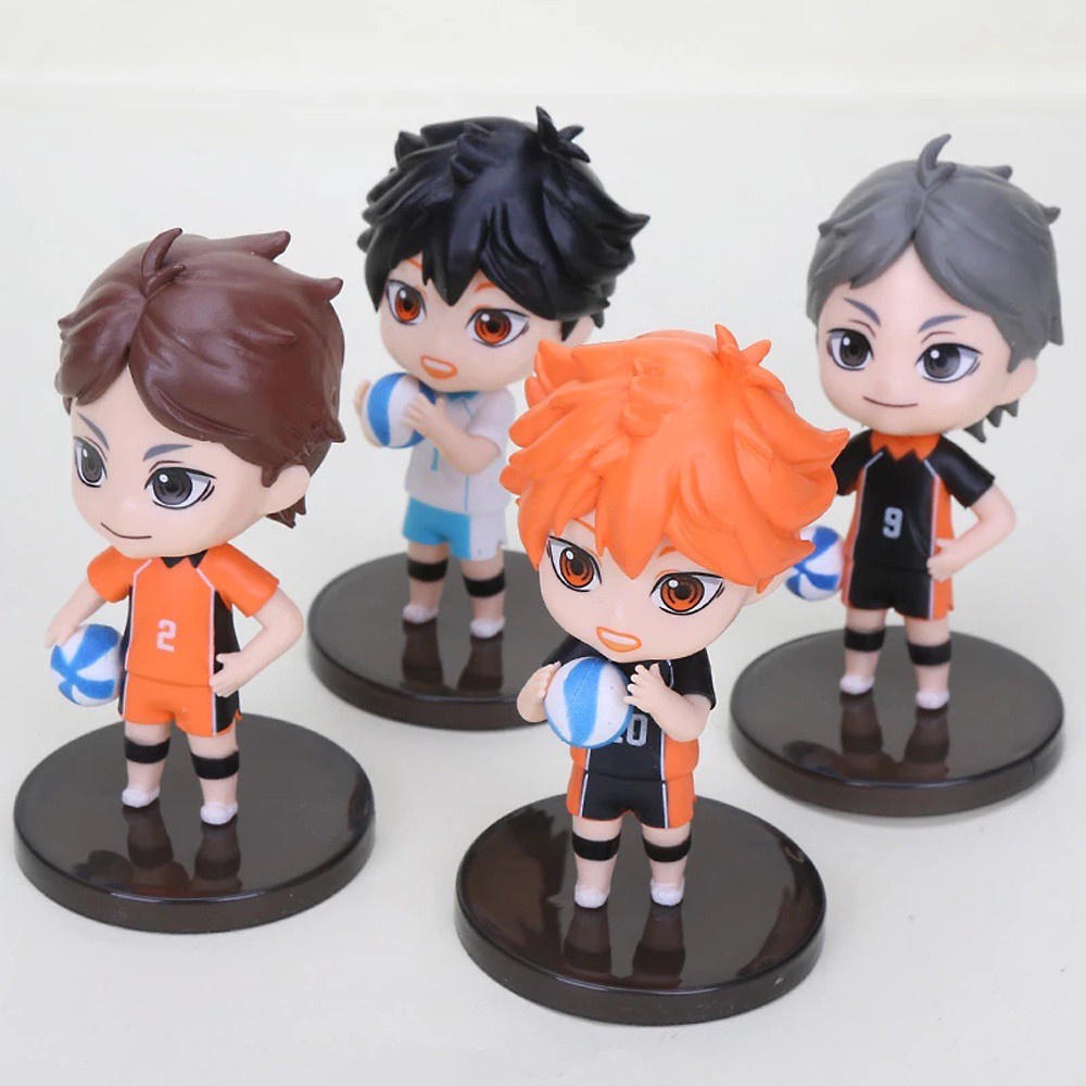 Epoch Set 4 Mô Hình Nhân Vật Phim Hoạt Hình Tobio Kageyama Haikyuu 10cm Bằng Pvc